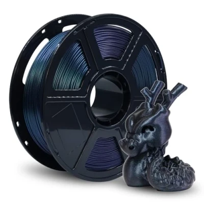 Abbildung von FLASHFORGE PETG 3D Druckerfilament 1,75 mm 1 kg Hochpräzises Filament (Gebranntes Titan) Umweltfreundlich &amp; Blisterfrei