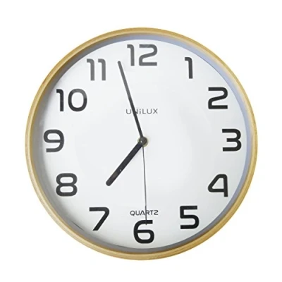 Abbildung von Unilux Wanduhr Baltic, 31,5cm, Holz