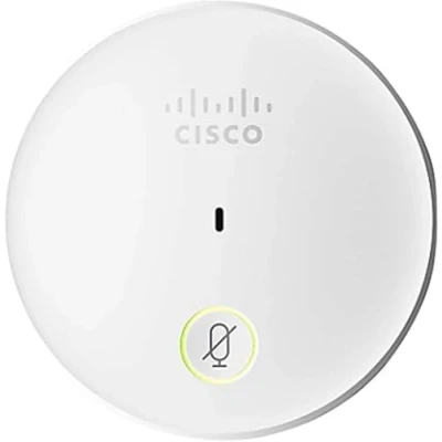 Abbildung von Cisco Systems Mikrofon 80 Hz bis 20 kHz kabelgebunden 7,5 m 34 dB Begrenzung omnidirektional Tischhalterung Mini Phone (CS MIC Table J=)
