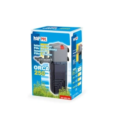 Abbildung von Happet Aquariumfilter Aquarium Innenfilter Orca 250 Kompakt inkl. Aktivkohle Box