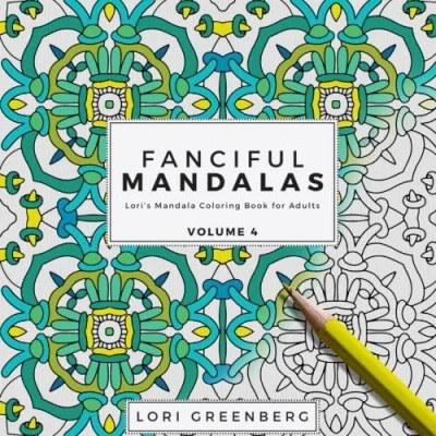 Abbildung von Fanciful Mandalas (Mandala Coloring Book for Adults, Band 4)