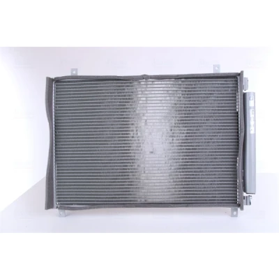 Abbildung von NISSENS 941106 Klimakondensator mit Trockner Aluminium 590 R 134a SUZUKI: Baleno II Schrägheck