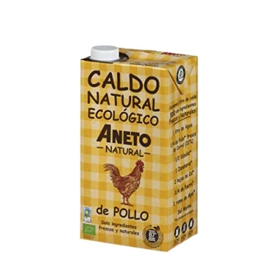 Abbildung von Aneto Caldo Natural de Pollo Hühnerbrühe Ohne Zusätze BIO, 1er Pack (1 x 1 l)