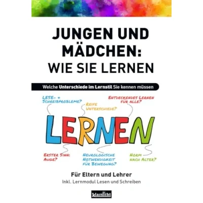 Abbildung von Jungen und Mädchen Wie Sie lernen: Welche Unterschiede im Lernstil kennen müssen
