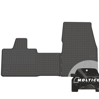 Abbildung von moto MOLTICO Vorne Gummi Automatten Gummimatten Passgenau Allwetter Fussmatten Auto passend für BMW i3 (2013 )