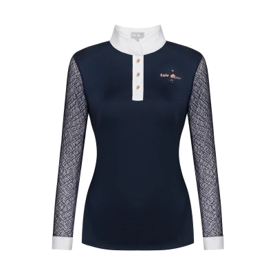 Abbildung von Fair Play Turniershirt Cecile Rosegold Navy 38