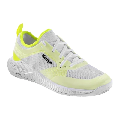 Abbildung von Kempa Kourtfly Handballschuh, Damen, Größe: 42.5, White fluo yellow Schuhe