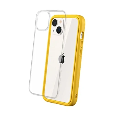 Abbildung von RhinoShield Modulares Case kompatibel mit [iPhone 13] Mod NX Anpassbare &amp; stoßdämpfende Schutzhülle im schlanken Design 3.5 Meter Fallschutz Gelb