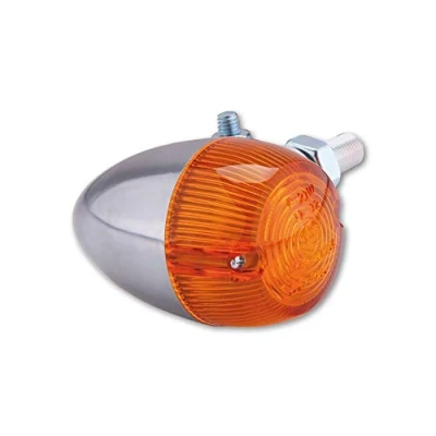 Abbildung von Shin Yo Blinker Bullet Light 1 12V/21W M10 Stange Alu poliert