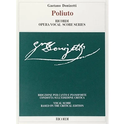 Abbildung von Poliuto Vocal Score Based on Crit Ed Ashbrook/Parker (Ricordi Opera Series)