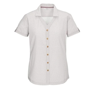 Abbildung von killtec Damen Funktionsbluse Kurzarm/Bluse KOS 46 WMN WVN SHRT, Woodrose, 36, 42842 000