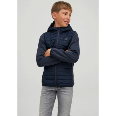 Abbildung von Jack &amp; Jones Junior Quilted NOOS Winterjacke Navy blazer für Kinder, Größe: 140,