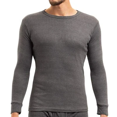 Abbildung von MT Herren Ski und Thermounterhemd Winter Unterwäsche Langarm Anthrazit 3XL