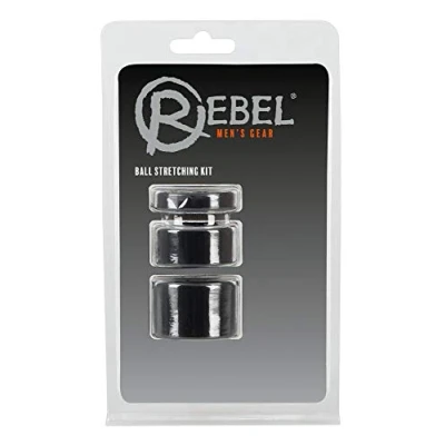 Abbildung von 3 teiliges Hodenring Set „Ball Stretching Kit“, dehnbar