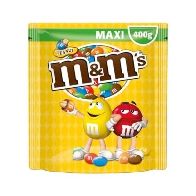 Abbildung von M&amp;M&#039;s Maxi Erdnuss, Standbeutel 400gr