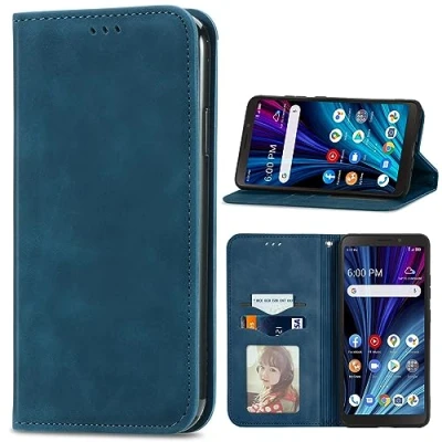 Abbildung von BAILI Weichem Seidig Hülle für HMD Skyline, Kartenhalter, Ständer Case Etui Handyhülle Skyline 04