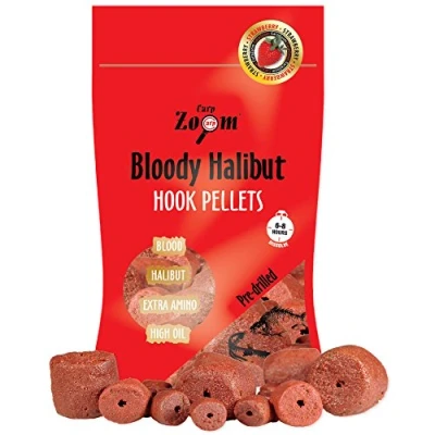 Abbildung von Carp Zoom Strawberry Halibut Haken Pellets 20mm 150g Angelpellets