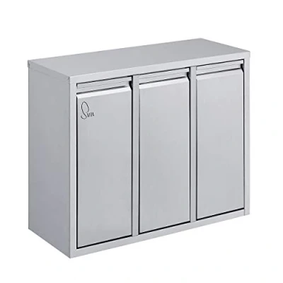 Abbildung von SVITA Mülleimer, Wandmontage möglich, Elegant, Langlebig