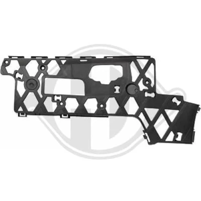 Abbildung von DIEDERICHS 2248161 Halter, Stoßfänger vorne links VOLKSWAGEN: Passat B7 Limousine, Kasten / Kombi