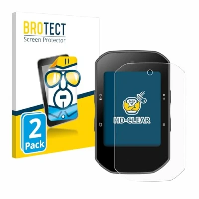 Abbildung von BROTECT (2 Stück Schutzfolie für Bryton Rider S500 Displayschutz Folie Ultra Klar