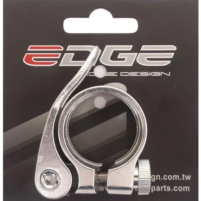 Abbildung von Sattelstützeklemme Ø34.9 Mm Edge Aluminium Mit Schnellverschluss Silber