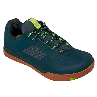 Abbildung von Crankbrothers Mallet Lace Fahrradschuhe, Blau/Gelb, Größe 39