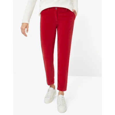 Abbildung von BRAX Style Maron Chino, Damen, Größe: 36xS, Carmine