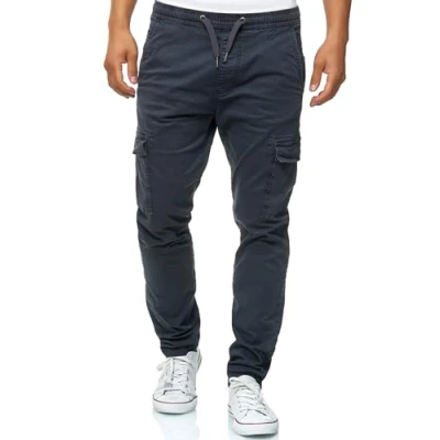Abbildung von Indicode Jeans Broadwick Cargohose, Herren, Größe: XL, Navy