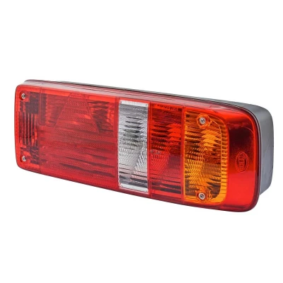 Abbildung von HELLA Heckleuchte EasyConn I Glühlampe 24V Anbau/geschraubt ECE/ADR/GGVS/nicht SAE Lichtscheibenfarbe: mehrfarbig Stecker: 1 x 7 Male rechts 2VP 340 930 001