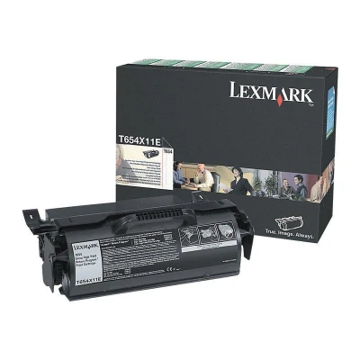 Abbildung von Lexmark T654X11E Schwarz Toner Extra hohe Kapazität