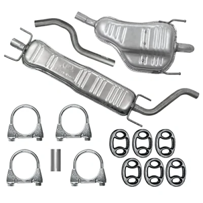 Abbildung von Schalldämpferset Auspuffanlage Auspuff für Opel Zafira 2 II B 1.6 1.8 2.2