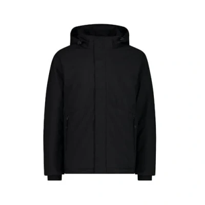 Abbildung von CMP Herren Softshell Jacke mit abnehmbarer Kapuze, schwarz, 52