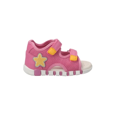 Abbildung von Geox Iupidoo Riemensandalette für Kinder, Größe: 26, Rot Schuhe