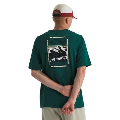 Abbildung von THE North FACE NF0A87NU6GI M S/S Faces Tee T Shirt Herren Deep Nori Größe L