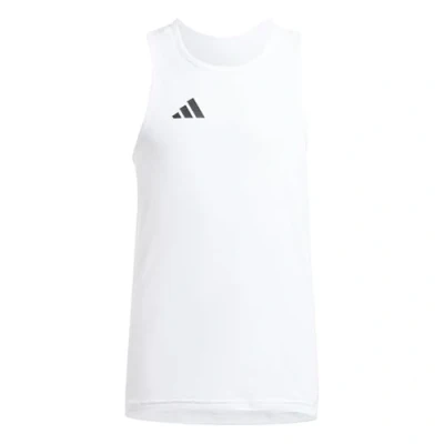Abbildung von adidas Jungen Adizero Team Singlet Kids, Black/White, 5 6 Years