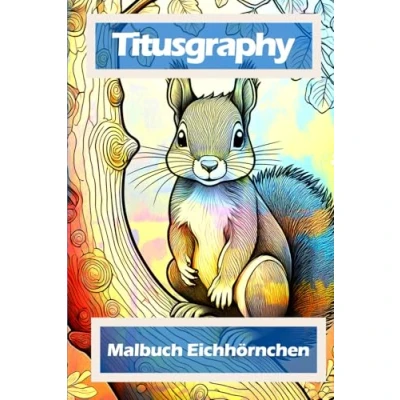 Abbildung von TITUSGRAPHY Malbuch Eichhörnchen: 51 Ausmalbilder für Jung und Alt