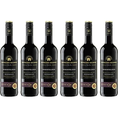 Abbildung von Deutsches Weintor Dornfelder Rotwein Halbtrocken (6 x 0.75 l)