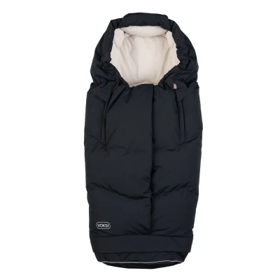 Abbildung von Voksi City North Fußsack, Black Cream