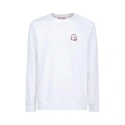 Abbildung von GIL S.R.L. Unisex swg lupa Sweatshirt mit Rundhalsausschnitt, weiß, L