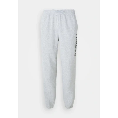 Abbildung von Puma Graphic Jogger Jogginghose, Herren, Größe: Medium, Light gray heather