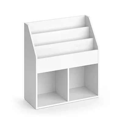 Abbildung von Vicco Kinderregal Luigi, Weiß, 72 x 79 cm Ohne Faltboxen