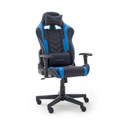 Abbildung von Robas Lund DX Racer Sport OK 132 Gaming Stuhl Bürostuhl Schreibtischstuhl mit Wippfunktion Gamer Höhenverstellbarer Drehstuhl PC Ergonomischer Chefsessel, schwarz blau