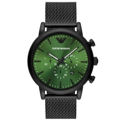 Abbildung von Emporio Armani Chronograph AR11470, Quarzuhr, Armbanduhr, Herrenuhr, Stoppfunktion, Datum, analog