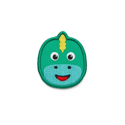 Abbildung von Affenzahn Klett Badge Dinsosaur Türkis