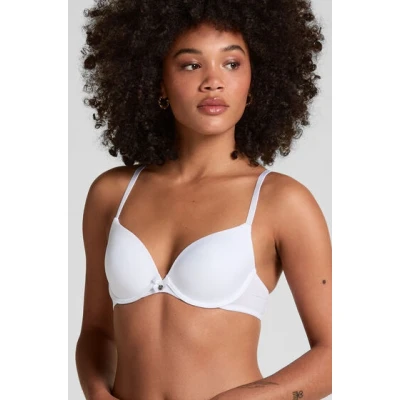 Abbildung von Hunkemöller Vorgeformter Bügel BH Plunge Weiß