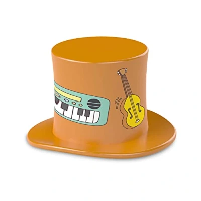 Abbildung von TechniSat TECHNIFANT Hütchen Traditionelle Kinderlieder (Alle meine Entchen, Backe, backe Kuchen und weitere, Spielzeit ca. 52 Minuten, Audioinhalte geeignet für Kinder ab 0 Jahren, Deutsch) orange