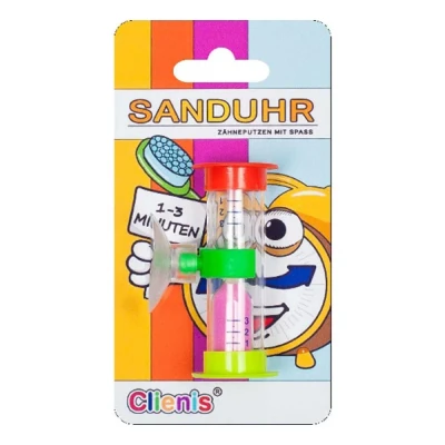 Abbildung von Clienis Sanduhr 1 3 Minuten Zahnputzuhr