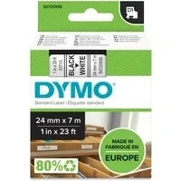 Abbildung von Dymo 53713 (S0720930) (24 mm) Schwarz bis weiß Tape