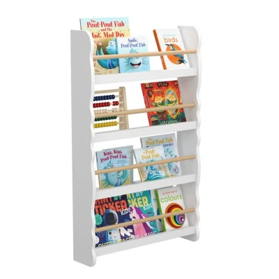 Abbildung von CADANI Bücherregal LIRO Kinder Wandregal, Bücher Organizer 1 tlg., abgerundete Kanten