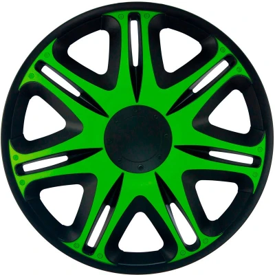 Abbildung von J TEC Nascar J16513 Radblenden 16Zoll schwarz/grün